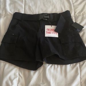 Black shorts